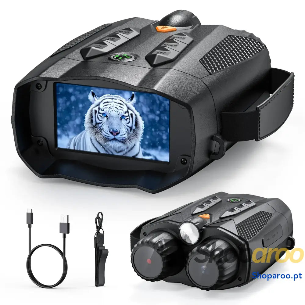 Binóculos de Visão Noturna 10X Óculos Infravermelhos Térmicos 4K