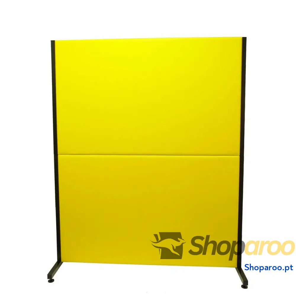 Biombo Valdeganga Piqueras y Crespo 80SPAM Amarelo Pele sintética