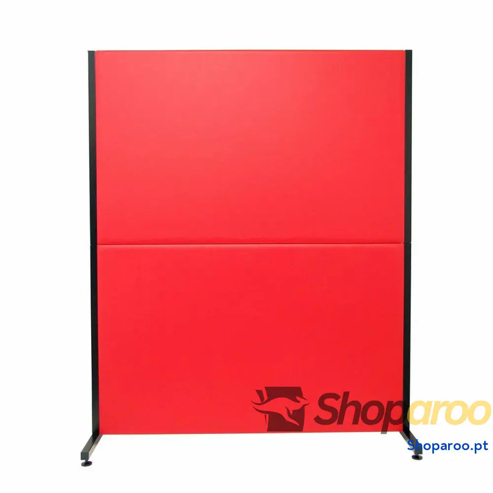 Biombo Valdeganga Piqueras y Crespo 80SPRJ Vermelho Pele sintética