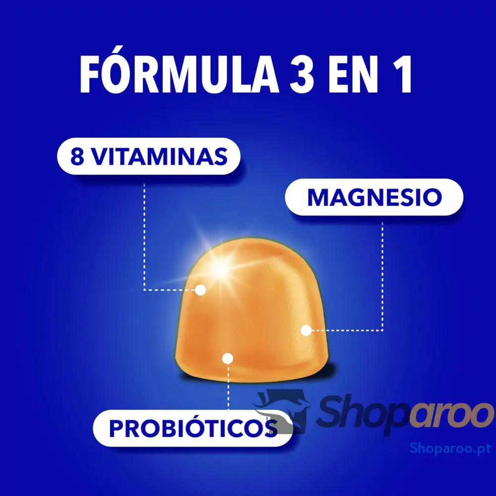 Gomas Bion 3 Energy com Vitaminas B12 e Probióticos para Energia