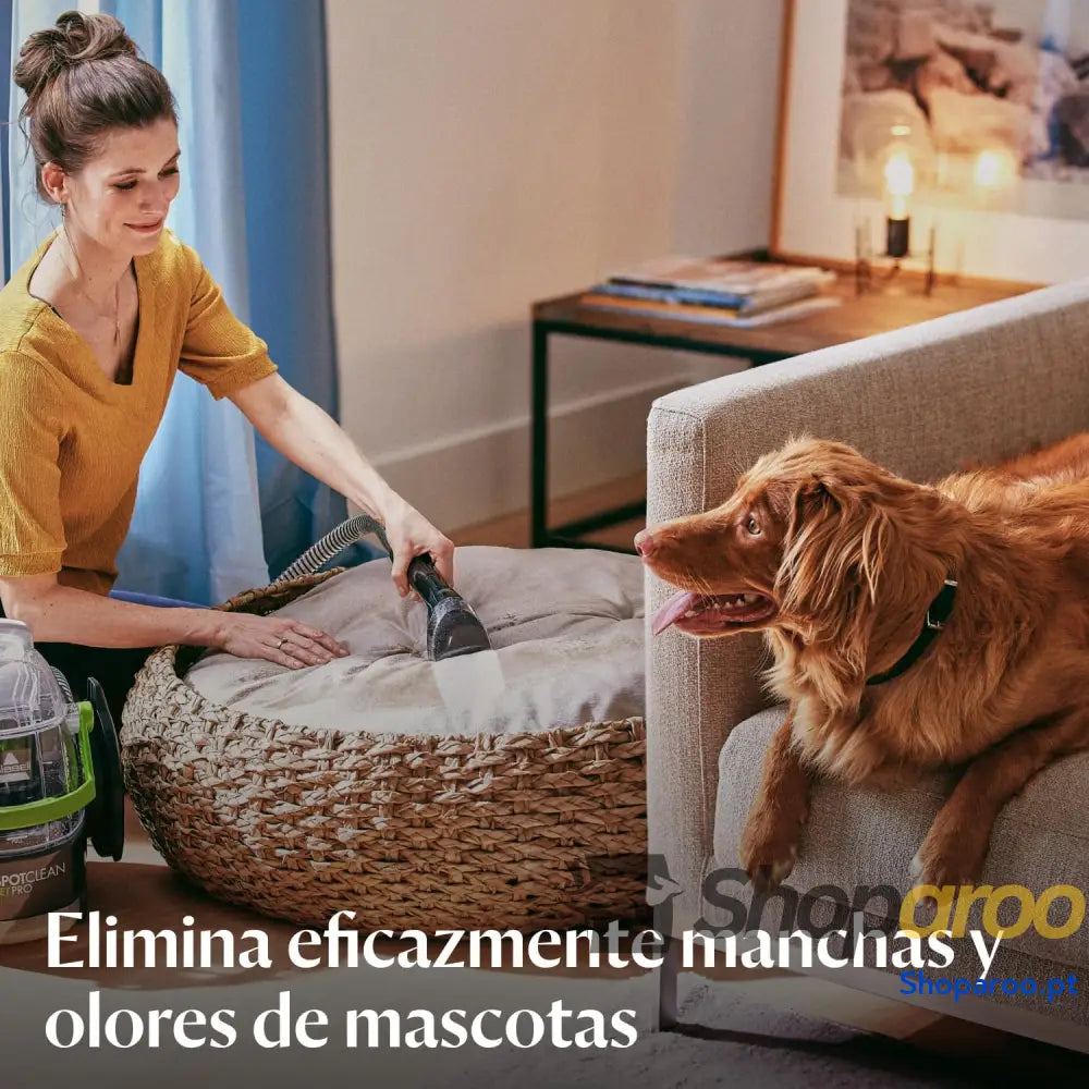 BISSELL SpotClean Pet Pro Máquina de limpeza manual para manchas e tapetes