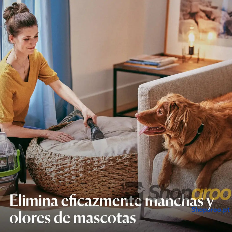 BISSELL SpotClean Pet Pro Máquina de limpeza manual para manchas e tapetes