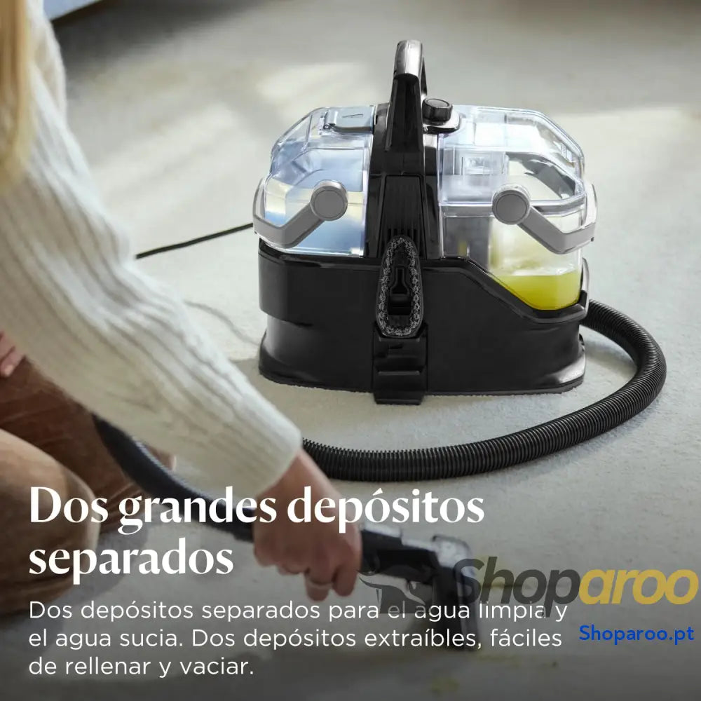 SpotClean HydroSteam Aspirador de água tapeçaria máquina lavar aspirador com tecnologia modo vaporeta limpador