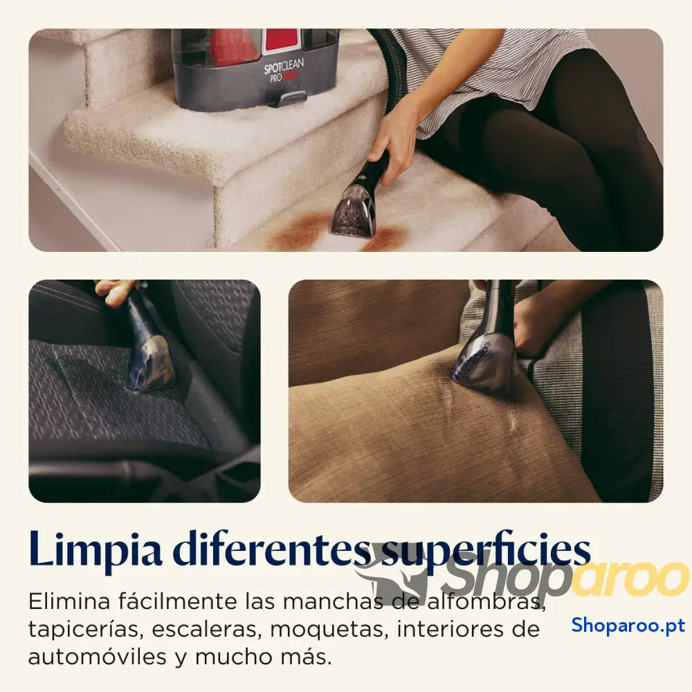 Bissell Spotclean Proheat Máquina de limpeza tapetes e estofos