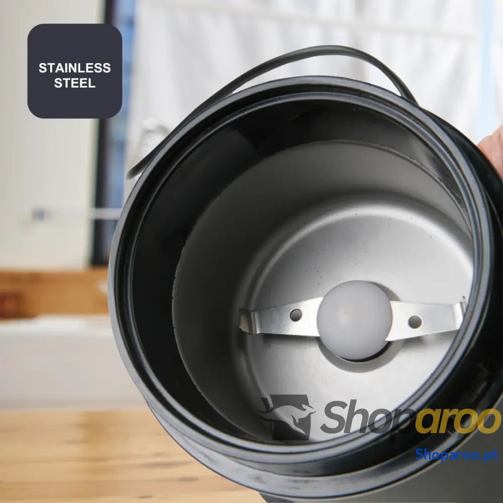 Black + Decker Moedor de café preto 12 Tazze