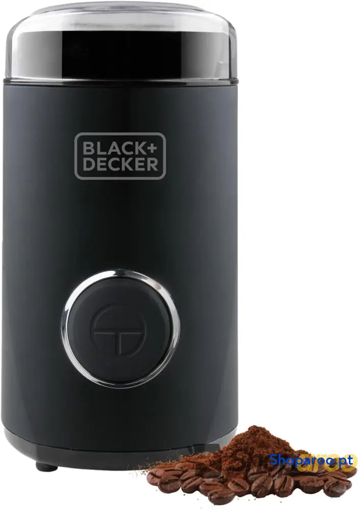 Black + Decker Moedor de café preto 12 Tazze