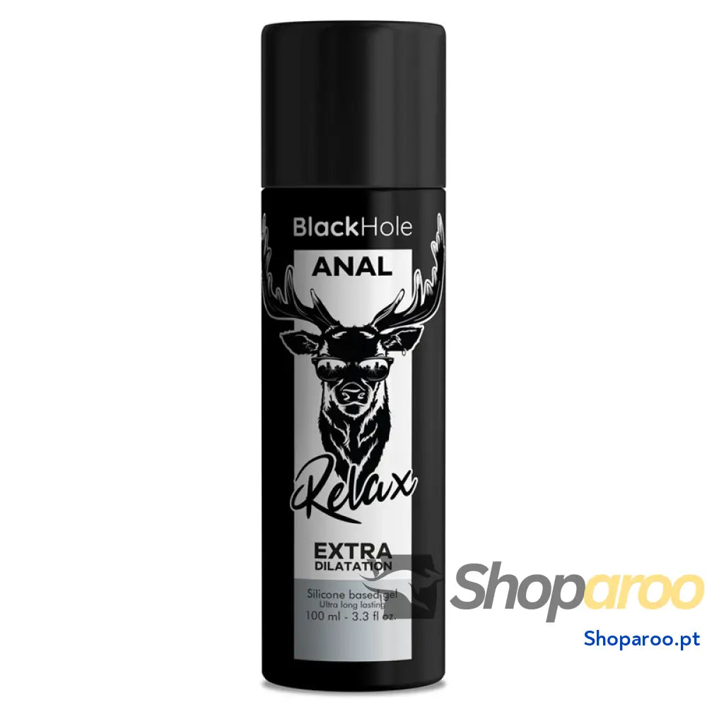 BLACK HOLE GEL BASE DE SILICONE DILATAÇÃO ANAL 100 ML