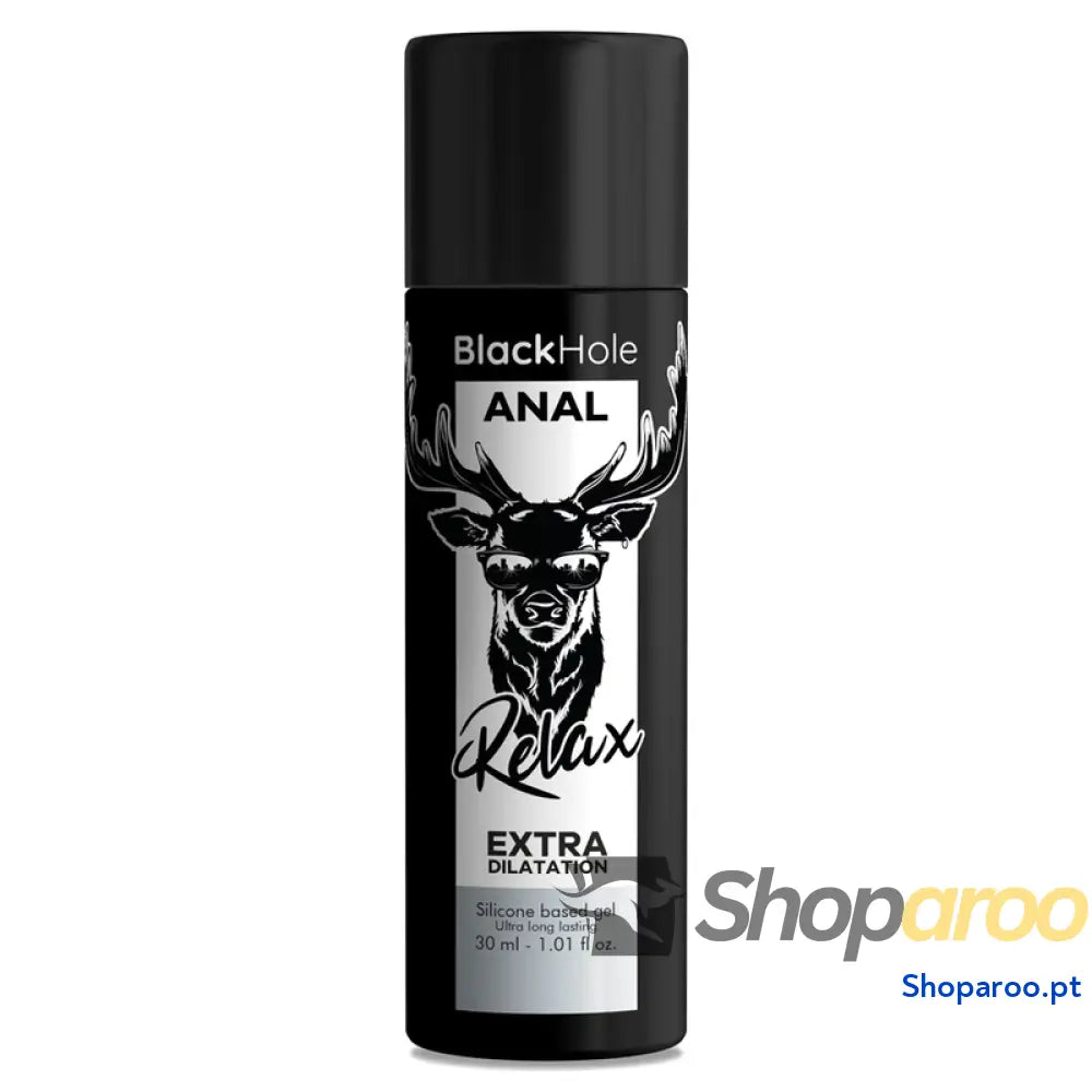 BLACK HOLE GEL BASE DE SILICONE DILATAÇÃO ANAL 30 ML