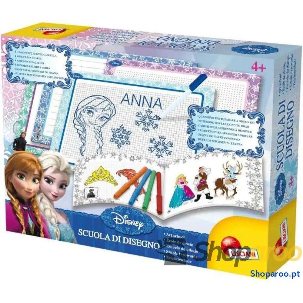 Bloco com Desenhos para Colorir Disney FROZEN Multicolor