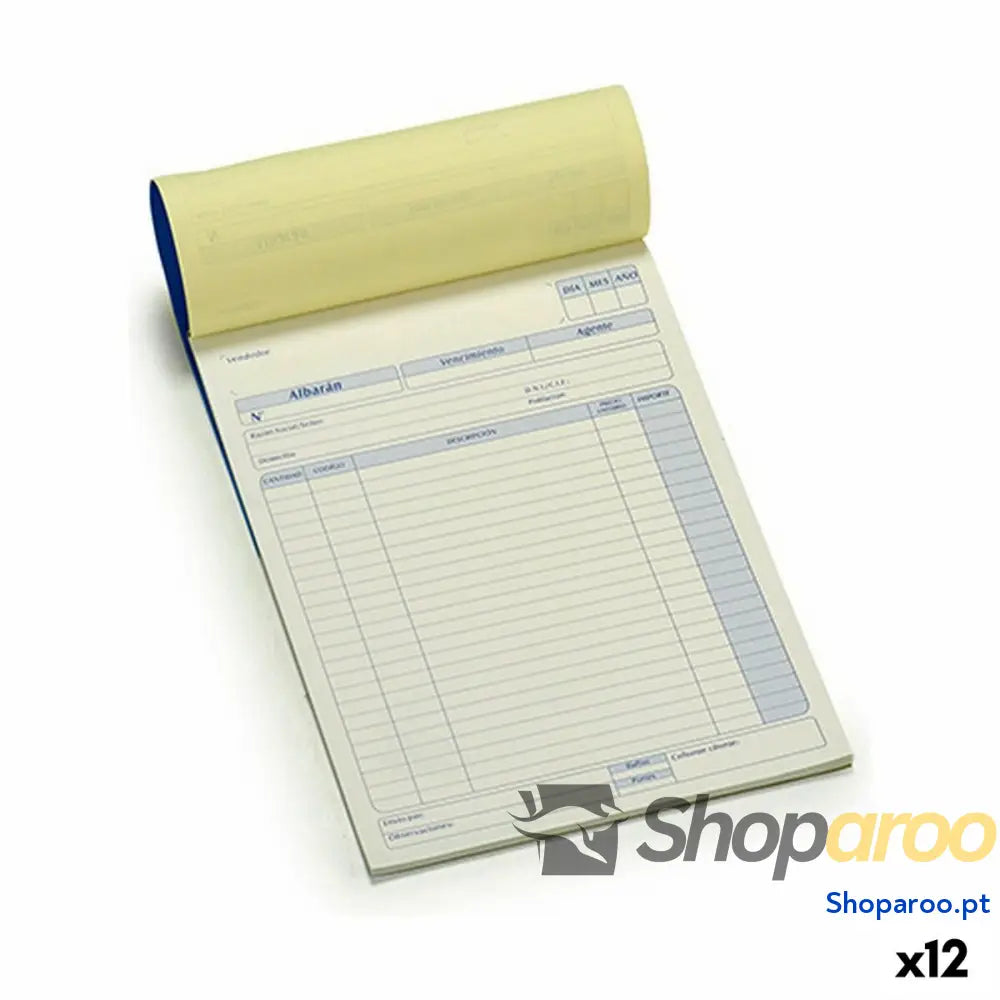 Bloco de notas Pincello AR1607150 50 Folhas 21 x 0,5 x 28,5 cm (12 Unidades)