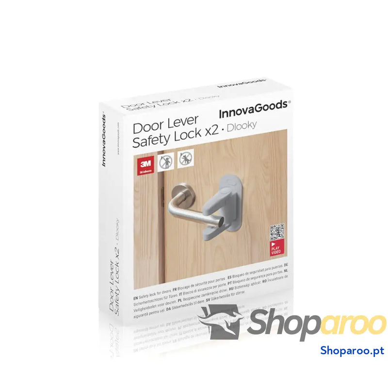 Bloqueador de Segurança para Portas Dlooky InnovaGoods 2 Unidades