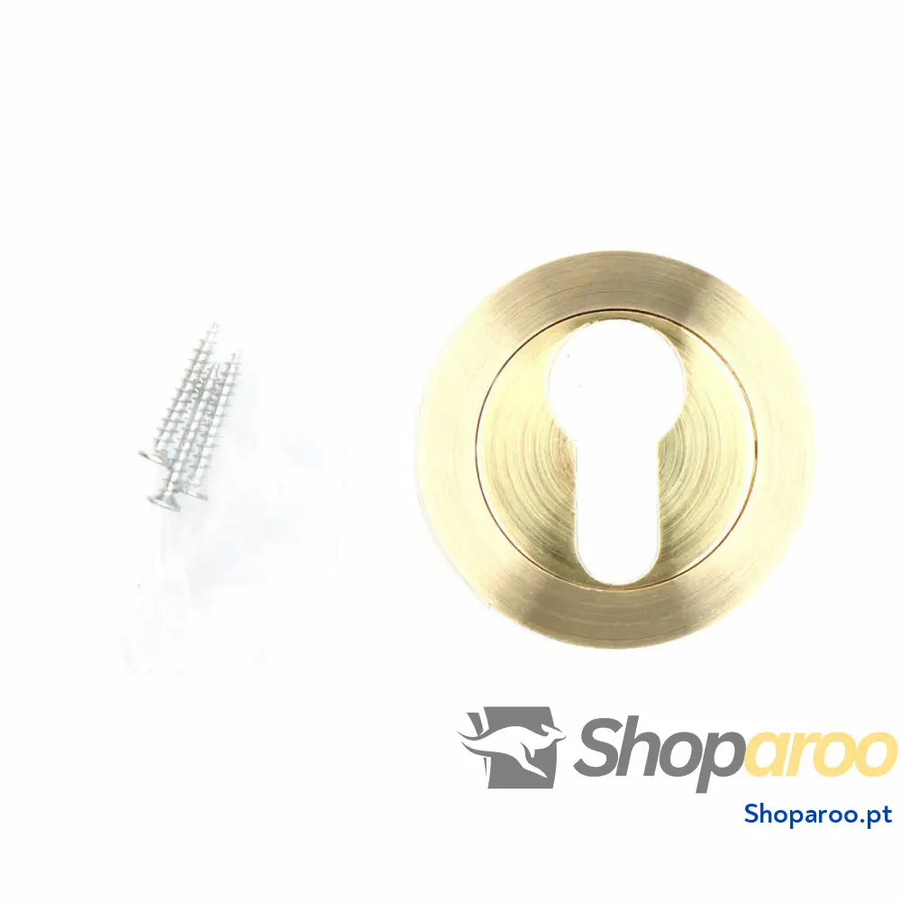 Bocachave EDM 85447 Pera 707 Alumínio Acetinado Ø 50 x 10 mm