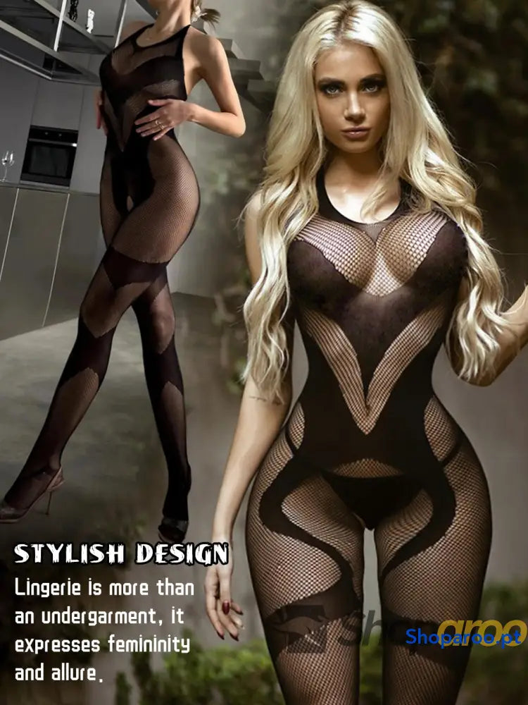 Body feminino sem entrepernas roupa de dormir sexy lingerie macia para mulher