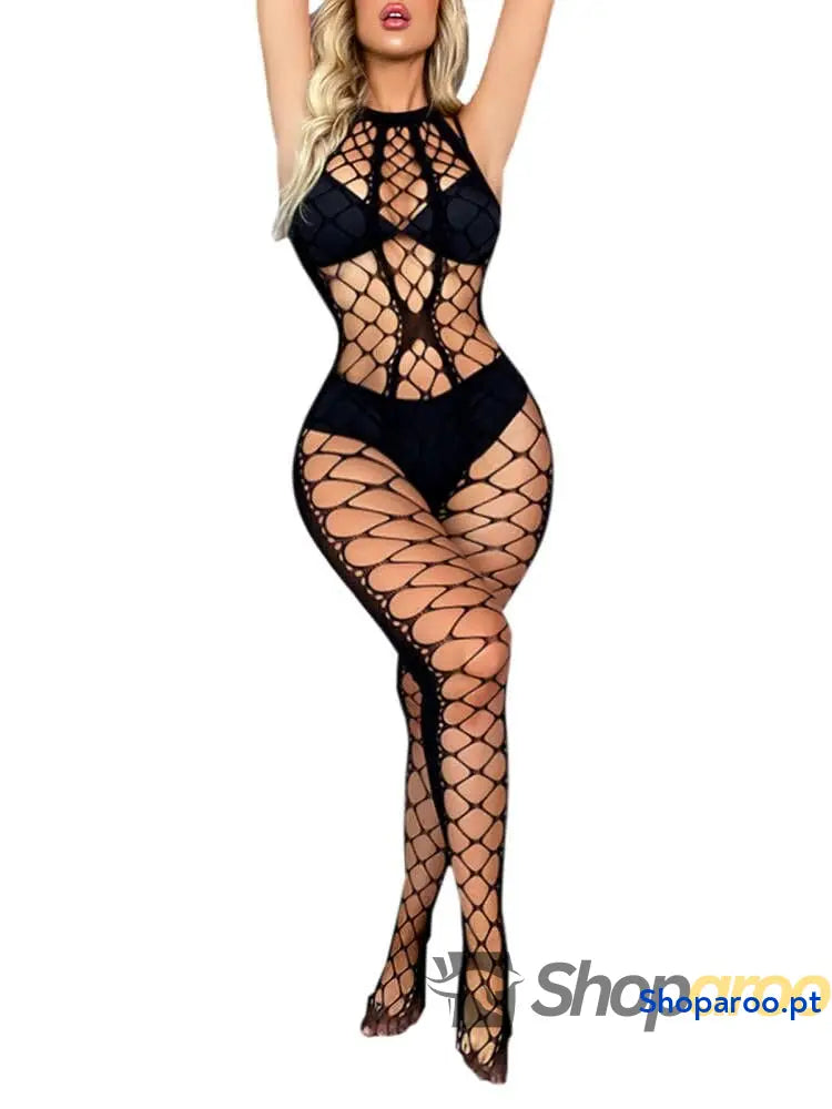 Body feminino sem entrepernas roupa de dormir sexy lingerie macia para mulher