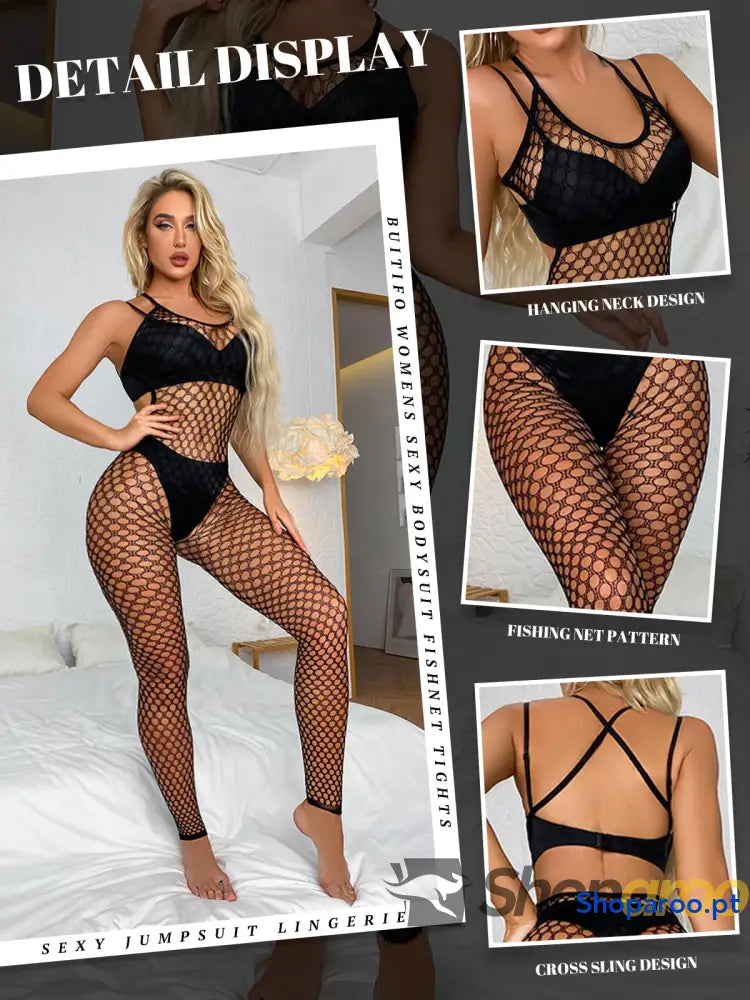 Body feminino sem entrepernas roupa de dormir sexy lingerie macia para mulher