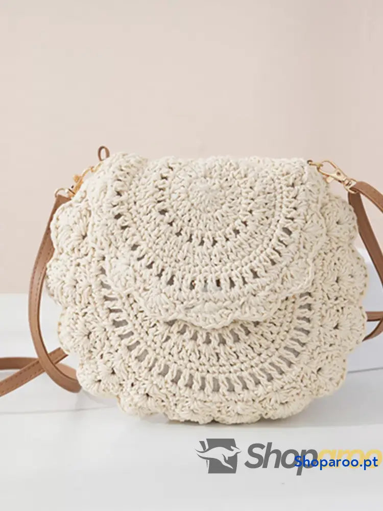 Boho Crochet Crossbody Bag