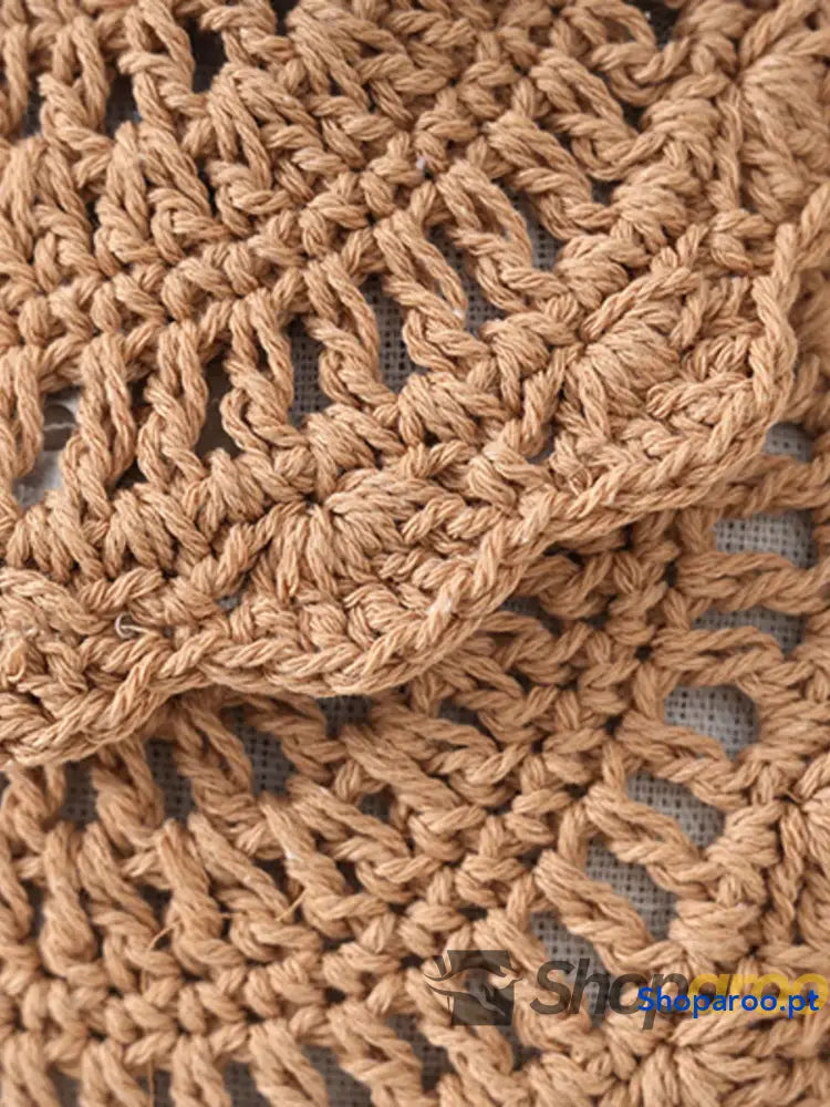 Boho Crochet Crossbody Bag