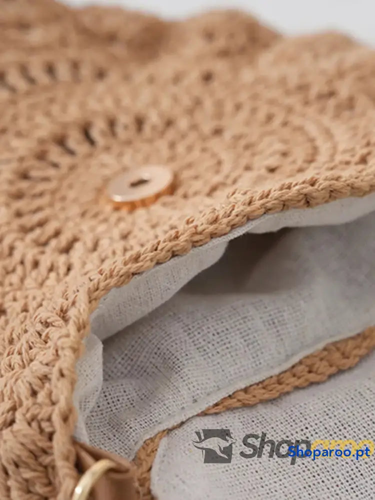 Boho Crochet Crossbody Bag