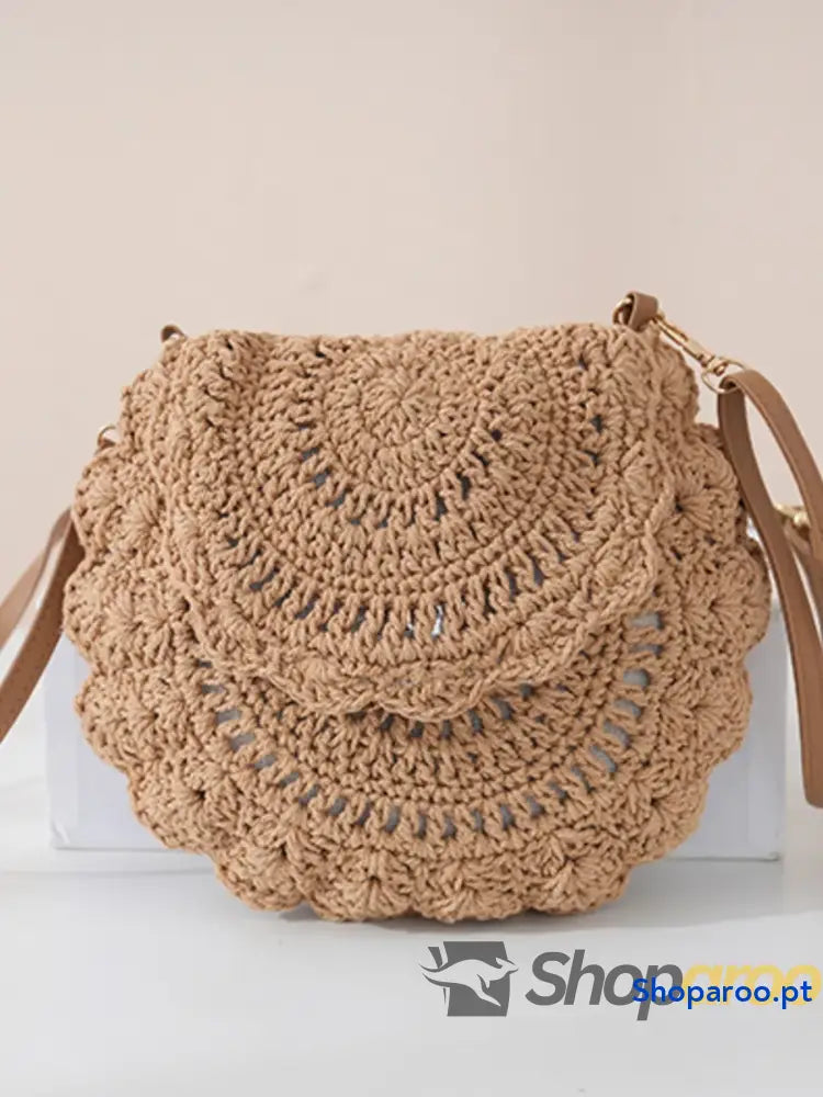 Boho Crochet Crossbody Bag