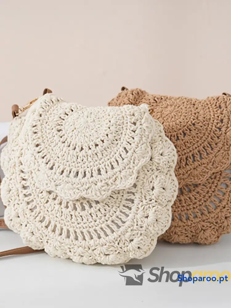 Boho Crochet Crossbody Bag