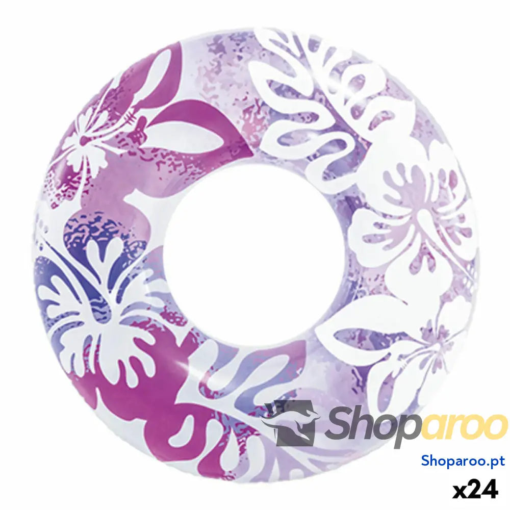 Bóia Insuflável Donut Intex Ø 91 cm (24 Unidades)