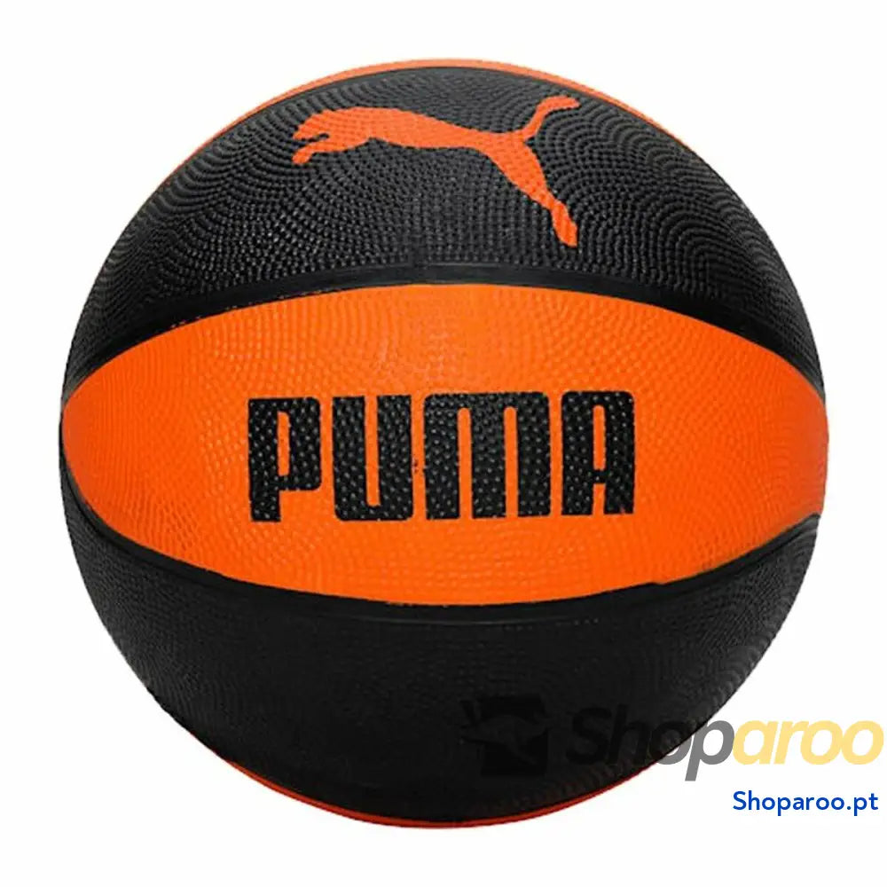 Bola de Basquetebol Puma Indoor Preto Laranja 6 Anos
