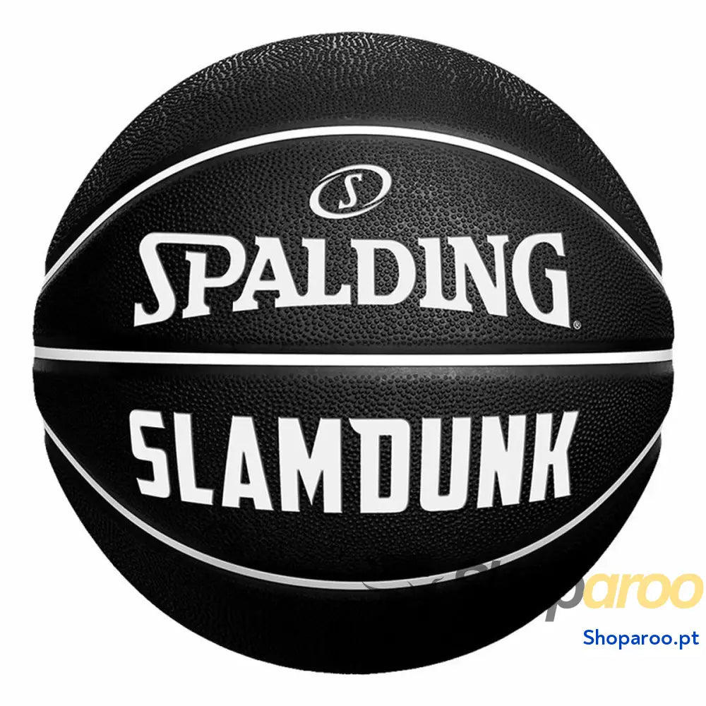 Bola de Basquetebol Spalding Slam Dunk Preto (Tamanho 7)