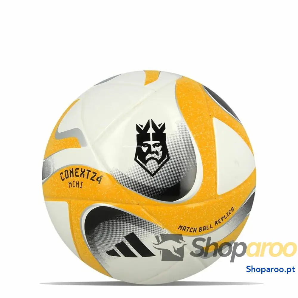 Bola de Futebol Adidas Kings League Mini Amarelo Tamanho 1