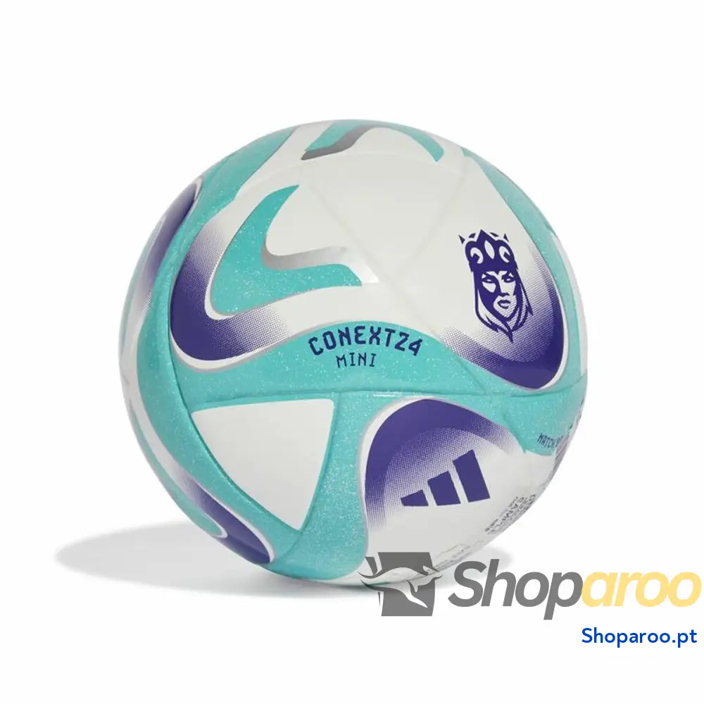 Bola de Futebol Adidas Queens League Mini Branco Tamanho 1