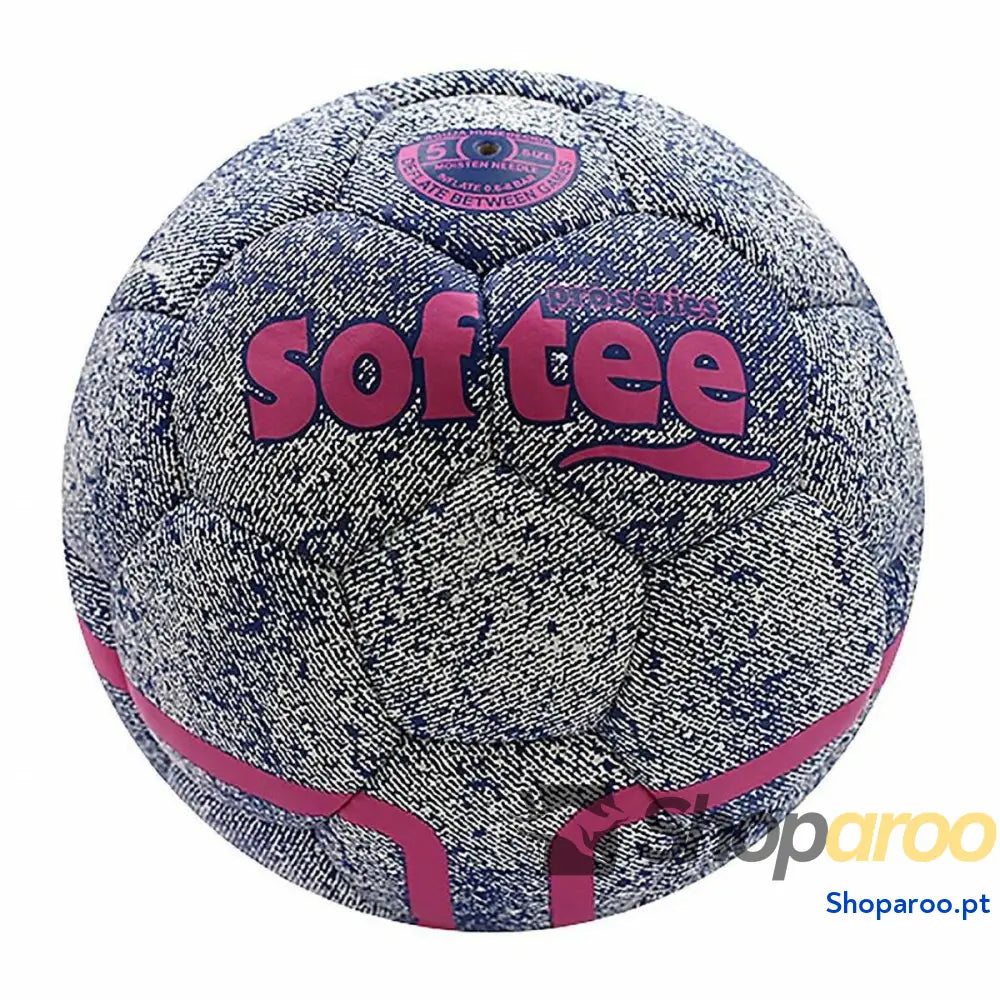 Bola de Futebol DENIM Softee 80663 Cor de Rosa Sintético (5)