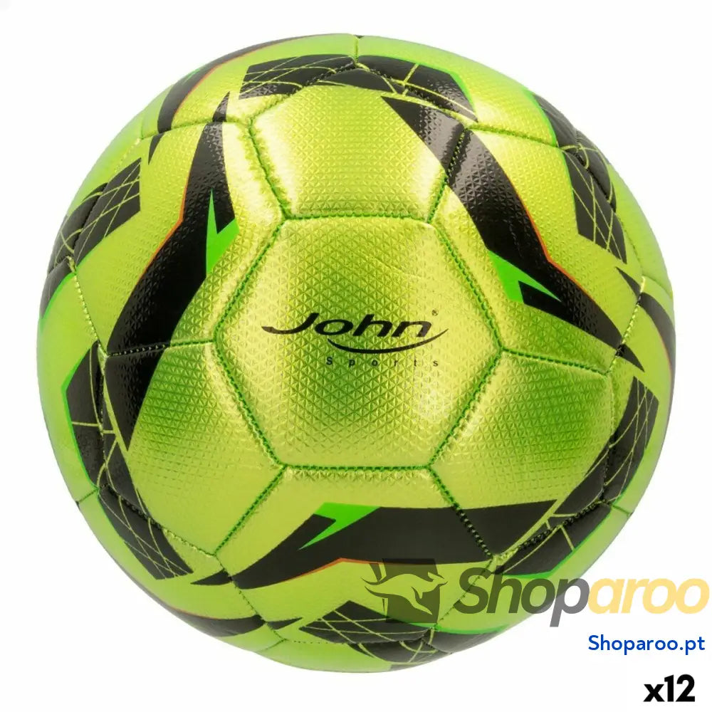 Bola de Futebol John Sports Competition Techno 5 Ø 22 cm Couro Sintético (12 Unidades)