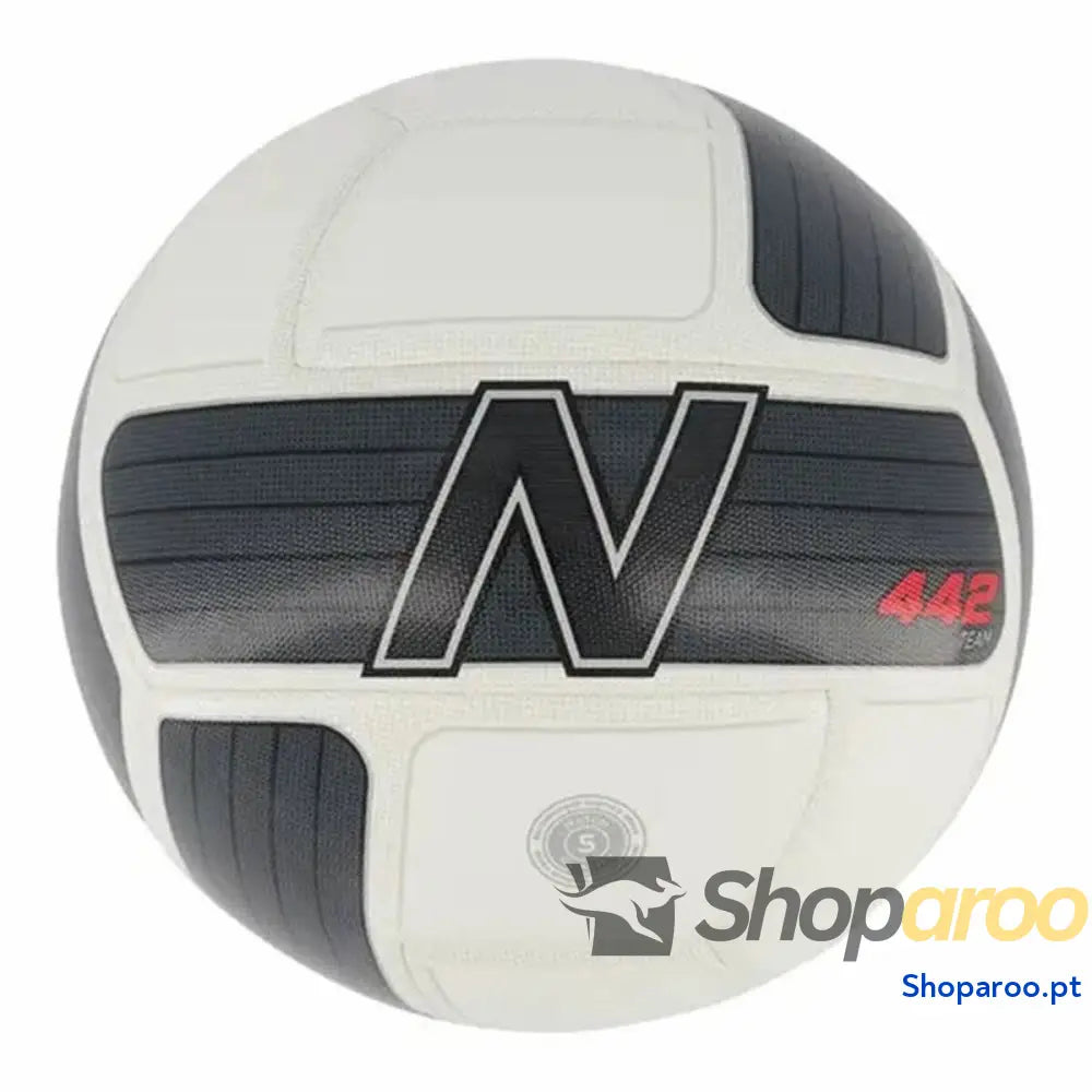 Bola de Futebol New Balance NB 442 Team Match Preto Tamanho 5