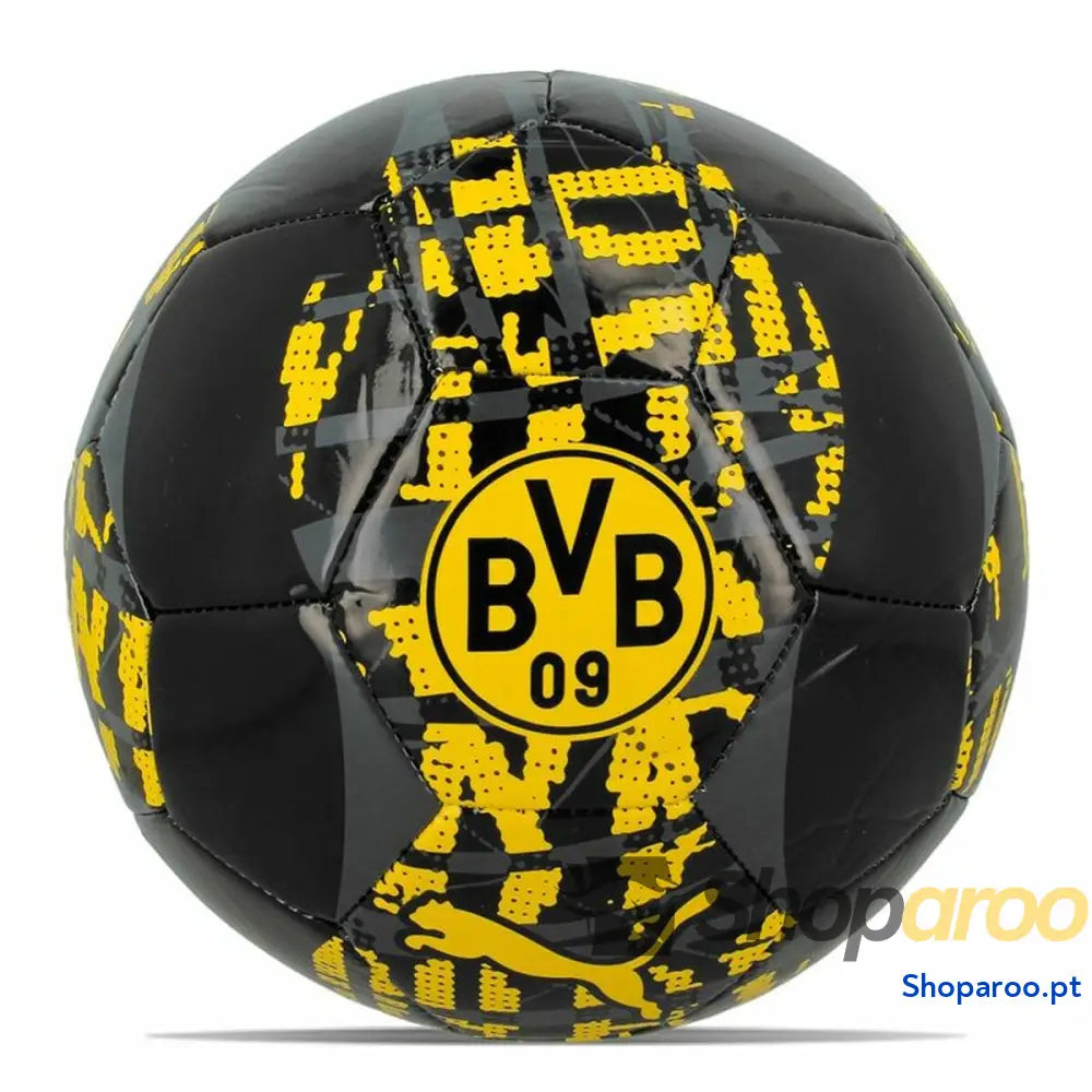 Bola de Futebol Puma Borussia Dortmund Prematch Preto Tamanho 5