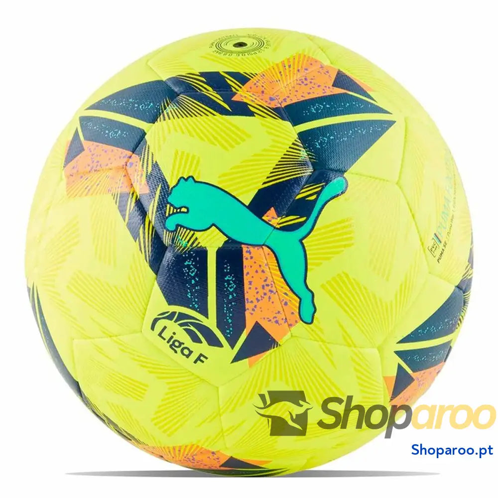 Bola de Futebol Puma Orbita Liga F Hyb Amarelo Tamanho 5