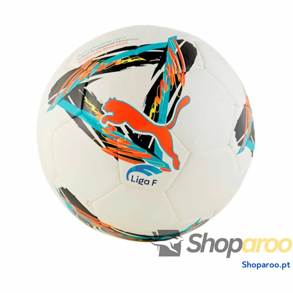Bola de Futebol Puma Orbita Liga F Hyb Branco Tamanho 5