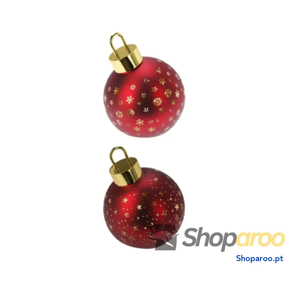 Bola de Natal Lifetime Vermelho Ø 15 cm Leve LED
