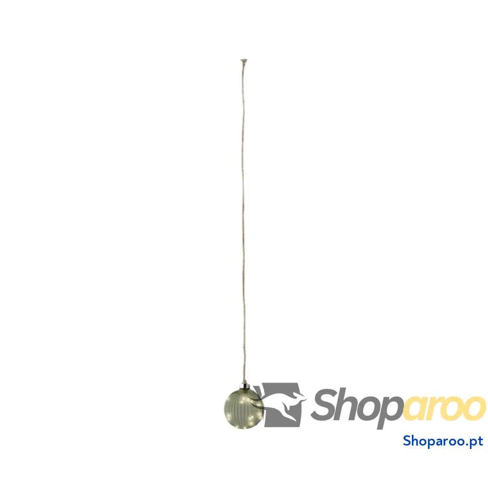 Bola de Natal Lumineo Juta Cristal Para pendurar MicroLED