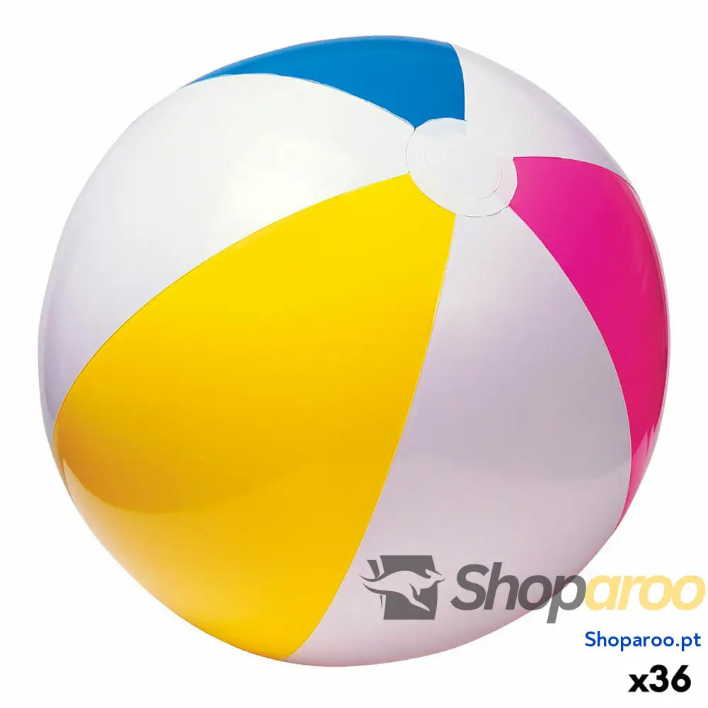 Bola de praia Intex Ø 61 cm PVC (36 Unidades)