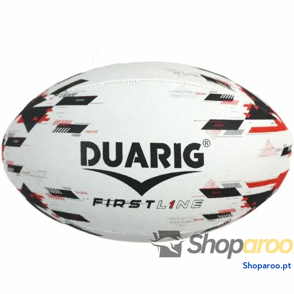 Bola de Rugby Duarig Preto Vermelho