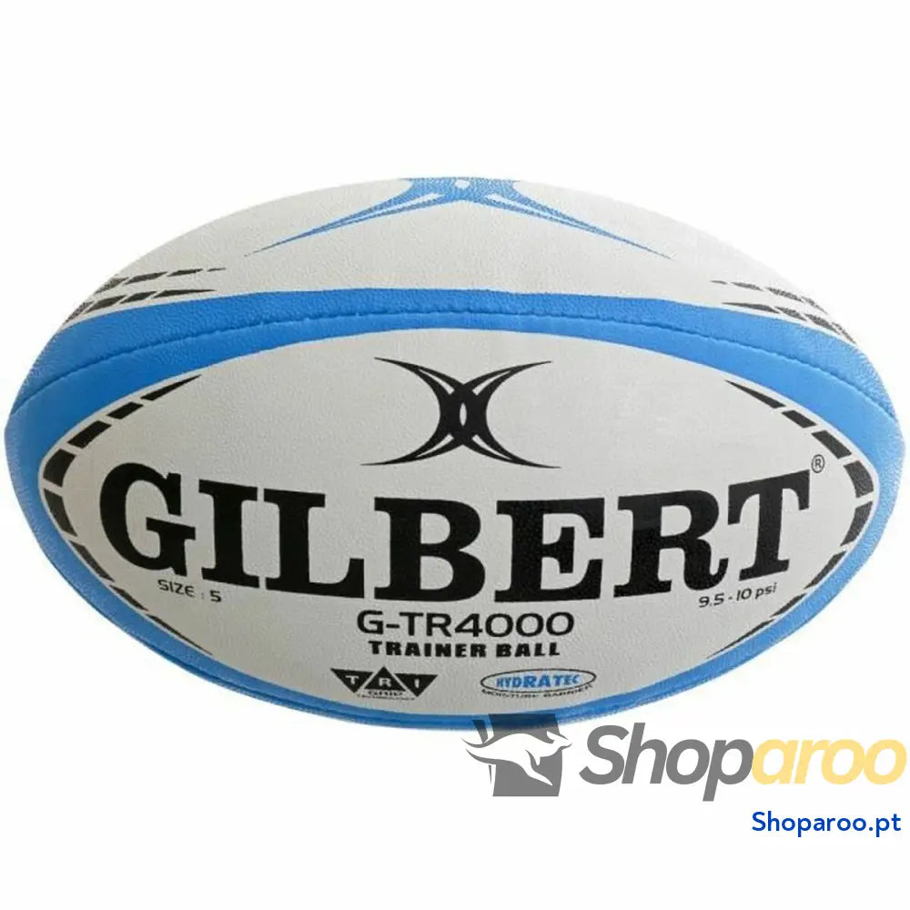 Bola de Rugby Gilbert Azul/Branco 4 Azul