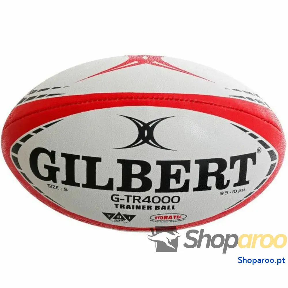 Bola de Rugby Gilbert G-TR4000 5 Branco Vermelho