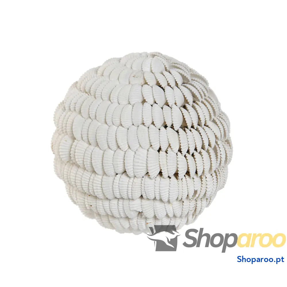 Bola decorativa Home ESPRIT Branco 12 x cm
