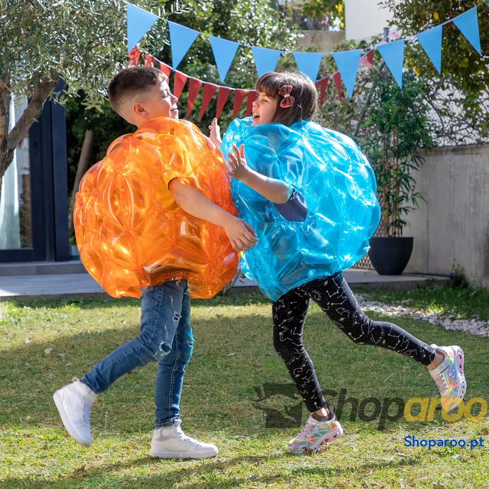 Bola Insuflável Gigante Para Choques Bumpoy InnovaGoods 2 Unidades