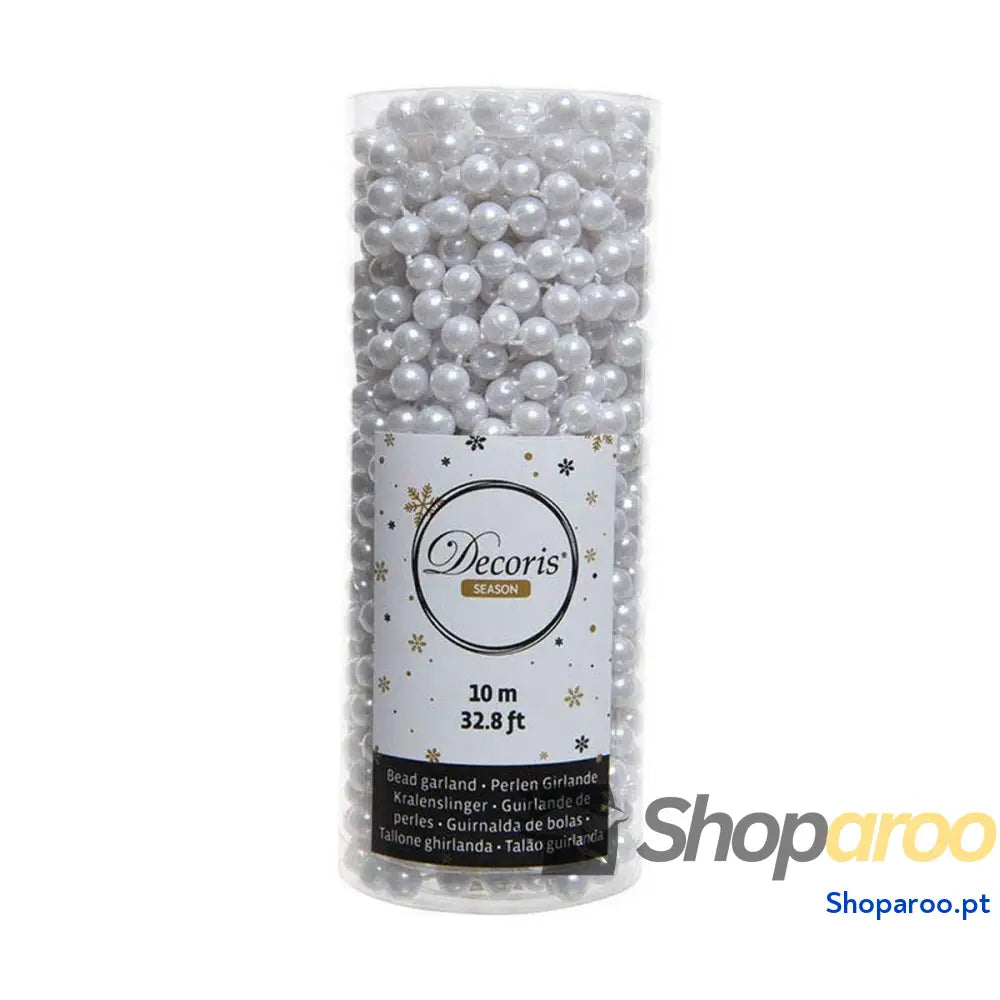 Bolas de Natal Decoris Branco