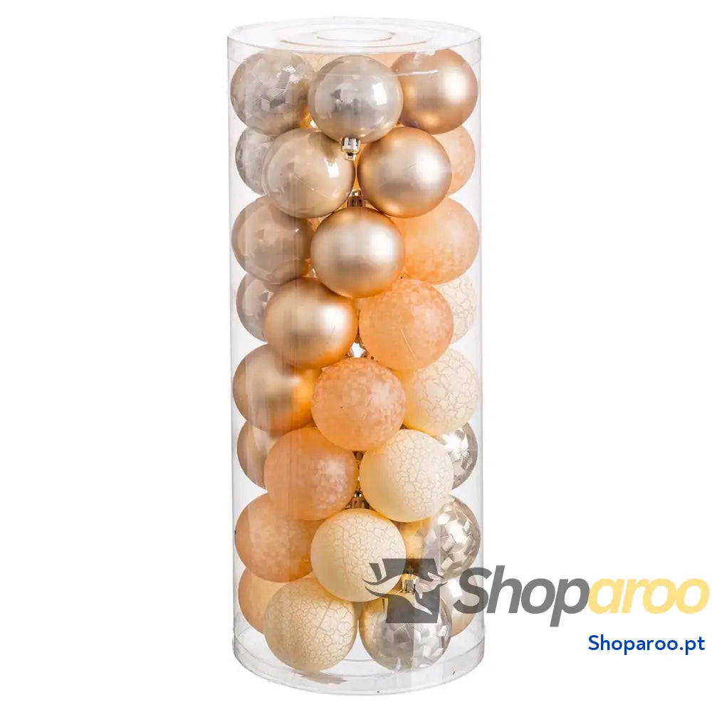Bolas de Natal Dourado 6 x cm (40 Unidades)