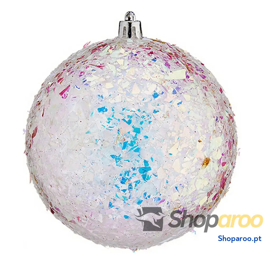 Bolas de Natal Krist + 00989 7 Prateado Ø 10 cm 6 Unidades