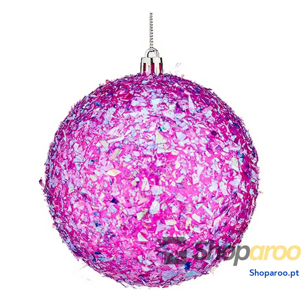 Bolas de Natal Krist + 00989 8 Roxo Ø 10 cm 6 Unidades