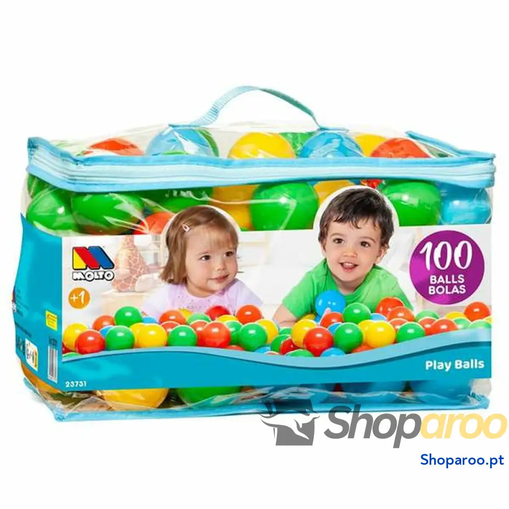 Bolas Moltó Multicolor 100 Unidades