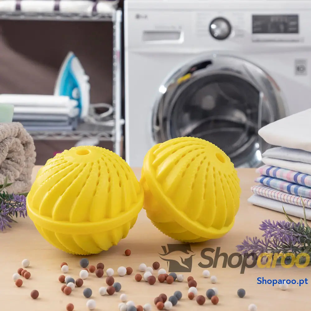 Bolas sem Detergente para Lavar Roupa Delieco InnovaGoods Pack de 2 uds