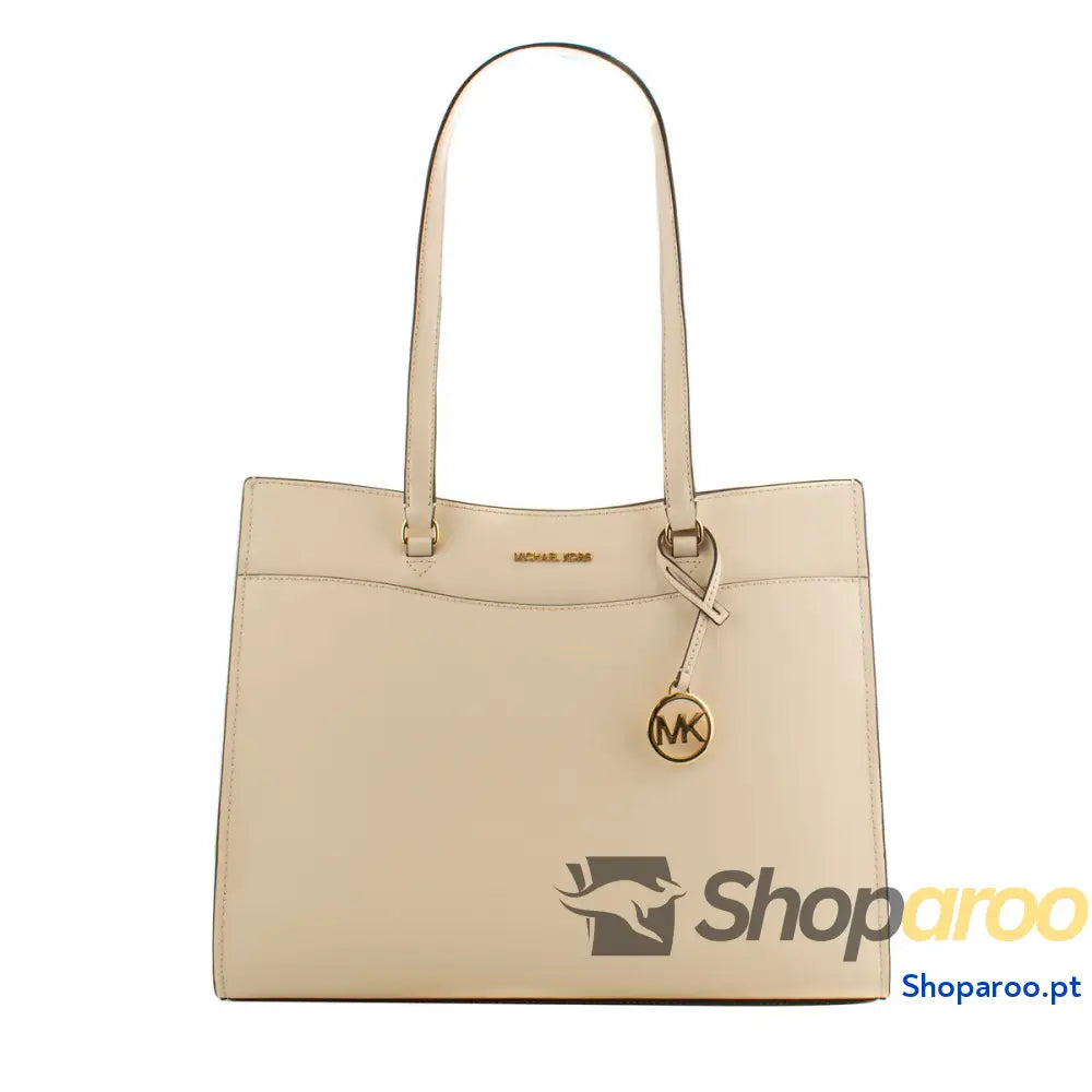 Bolsa a Tiracolo Michael Kors 35F4GTVT9L-LT-CREAM Bege 37 x 28 x 12 cm